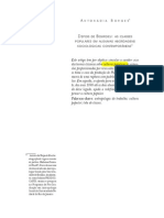 Depois de Bourdieu As Classes Populares em Algumas Abordagens Sociológicas Contemporâneas