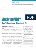 Application of VRF Systems