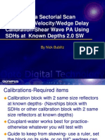 2.a.omniscan Setup - Calibration for Sectorial Scan