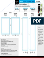 Coasters & Bookmarks Guidelines