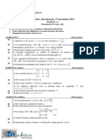 Mate - Info.ro.2768 Simulare, Bacalaureat 2014, Braila, Matematica M - Mate - Info