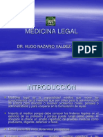 Medicina Legal Historia y Conceptos