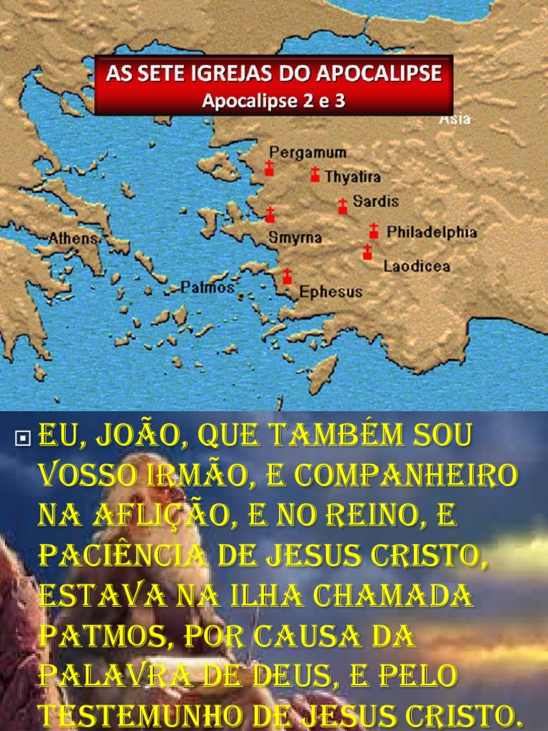 As sete Igrejas da Ásia Livro do Apocalipse Anjo
