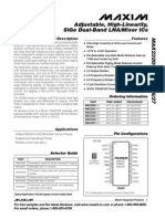 Dual-Band LNA/Mixer ICs Deliver Ultra-High Linearity