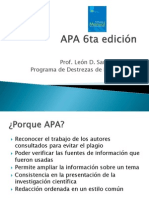 APA Estructura y Formato 6th ed.