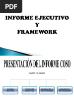 Informe Ejecutivo y Framework