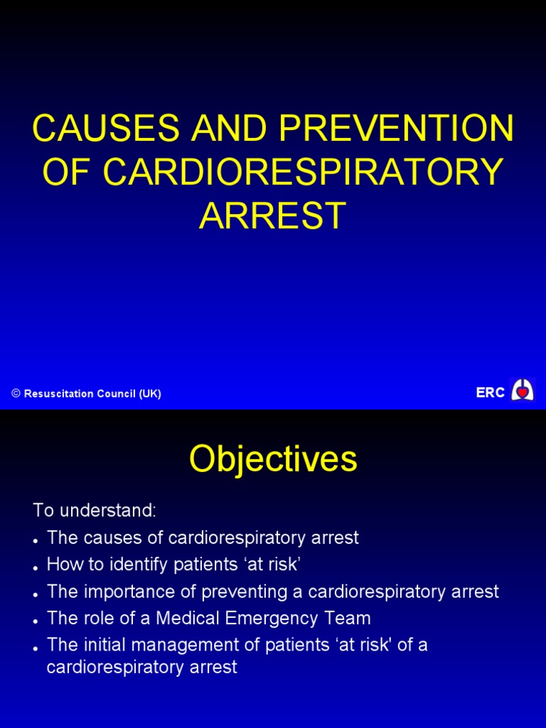 ERC ALS Lecture 2 Causes and Prevention | Download Free PDF | Cardiac ...