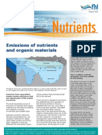 Factsheet On Emissions of Nutrients and Organic Materials