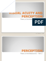 Visual Acuity and Perception: Theory of Architecture 01 - Part 2
