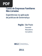 Estudo de Caso - Empresas Familiares Não-Listadas