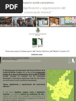 Ayuntamiento de Mérida - Proyecto para lidiar con el ambulantaje