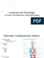 Cardiovascular Physiology:: Circuitry, Hemodynamics, Electrophysiology