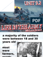 Life in The Army