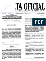 Gaceta Oficial Extraordinaria N 6126