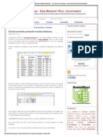 Calcular Promedio Ponderado en Tablas Dinamicas