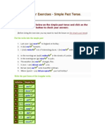 Grammar Exercises - Simple Past Tense