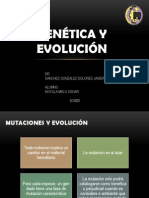 Genética y Evolución