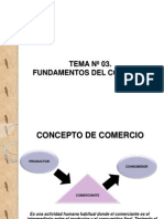 Tema No 01. Generalidades Del Comercio y Comerciante
