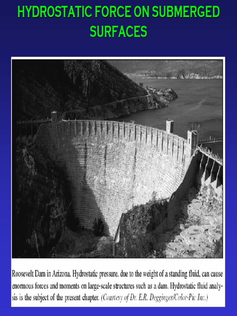 Hydrostatic Force on Submerged Surfaces | PDF | Buoyancy | Liquids