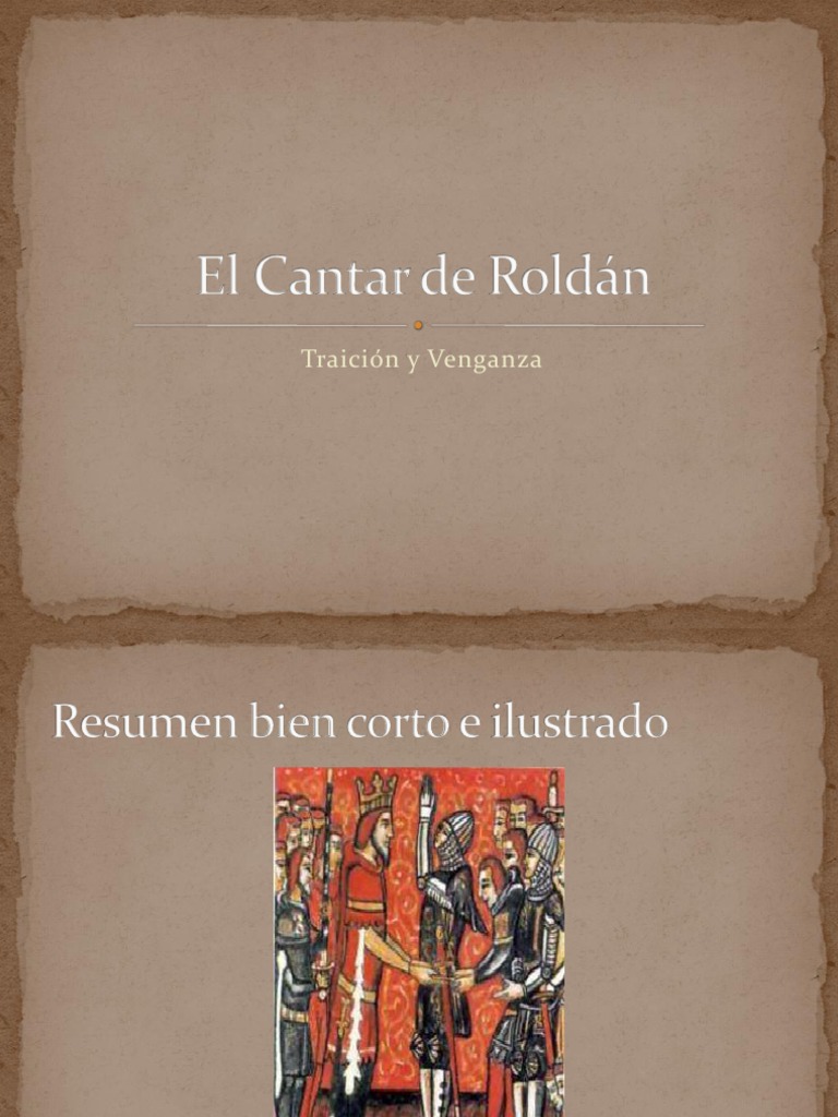Resumen del Cantar de Roldán | PDF | Poesía