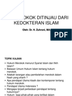 Adiksi Rokok Ditinjau Dari Kedokteran Islam