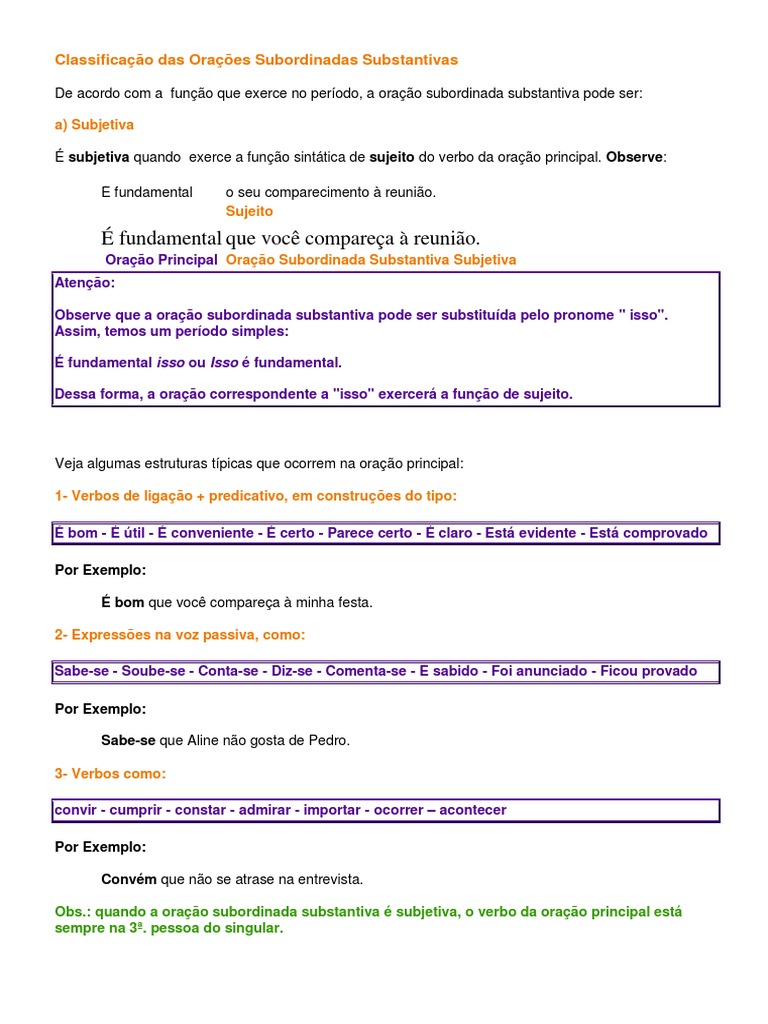 Classifique Os Predicados Das Orações A Seguir