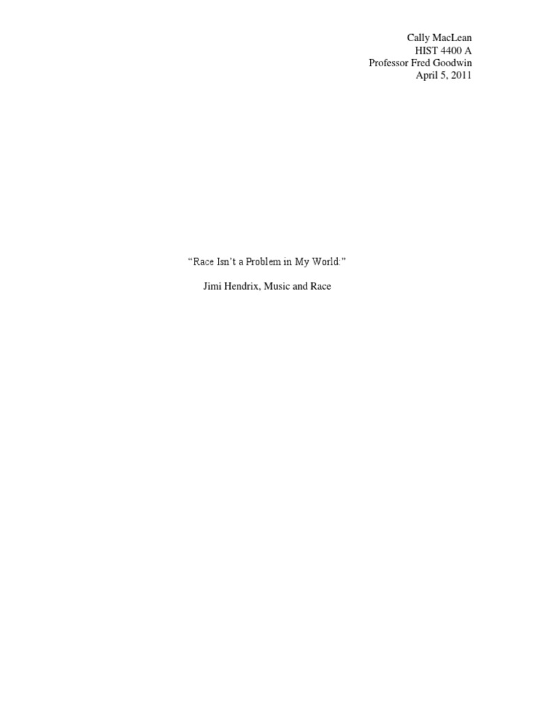 Jimi hendrix history picture