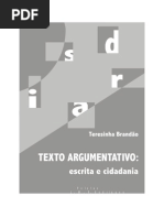 TEXTO ARGUMENTATIVO