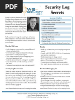Windows Log Quickref
