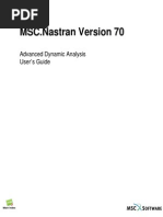 MSC.Nastran Advanced Dynamic Analysis User's Guide