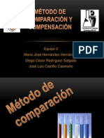 MÉTODO DE COMPARACIÓN Y COMPENSACIÓN