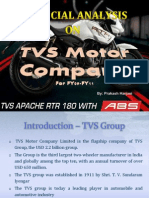 Fin Analysis - Tvs Motor Company