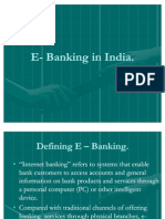 42907466 E Banking in India
