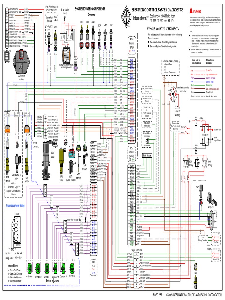 diagrama dt466e egr fuel injection switch rh scribd com International Truck 4300  Wiring-Diagram International 4700 Starter Wiring Diagram
