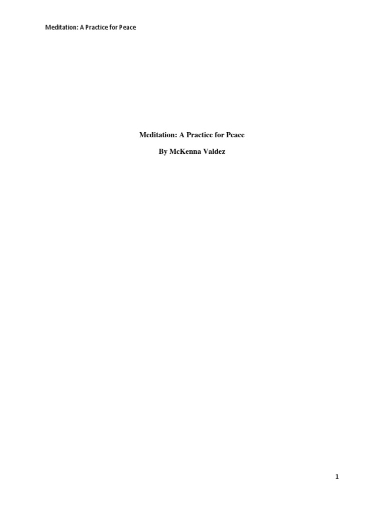 Religion Paper 1 | PDF | Meditation | Gautama Buddha