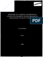 Selection of a Chicken Lactobacillus Strain With Probiotic Properties and Its Application in Poultry Production