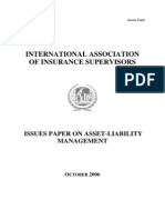 Issues Paper On Asset Liability Management