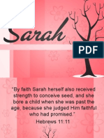 "By Faith Sarah Herself Also Received Strength To Conceive Seed