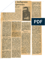 1964  Consumo Indigente Leva à Depressão -  Ignácio Rangel