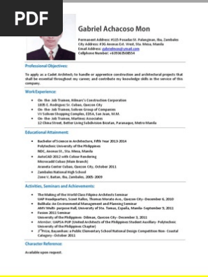 Curriculum Vitae