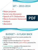 Indian Budget 2013-14