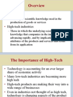 Strategy of Technology Changes