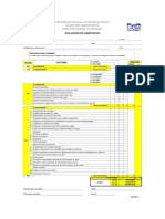 - Formato evaluación de competencia