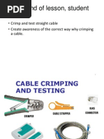 Crimping and Testing