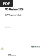 MD Nastran 2006 DMAP Programmer’s Guide