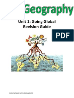 Unit 1 Going Global Revision Guide