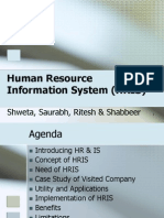 HRIS-HUMAN RESOURCE INFORMATION SYSTEM
