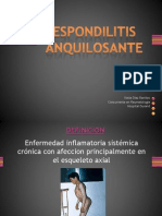 Espondilitis Anquilosante 2013