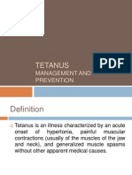 Tetanus M&P