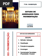 Estudo de Agregados Preto e Branco